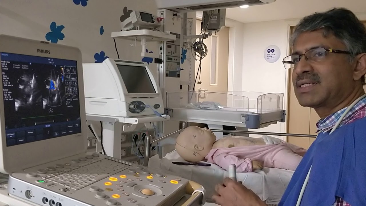 Patent ductus arteriosus on echocardiography
