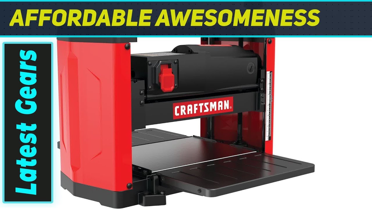 Craftsman Benchtop Planer CMEW320 &ndash; Best Budget Pick for Casual Woodworkers