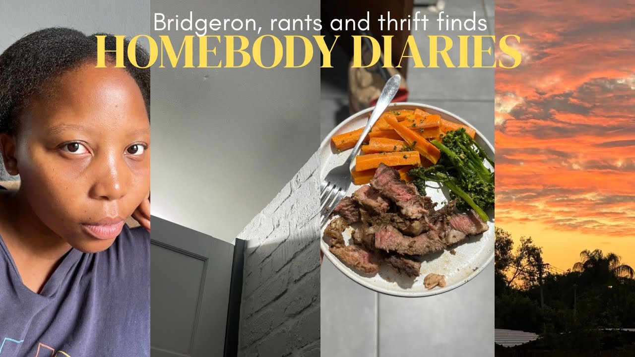 HOMEBODY DIARIES | one man watch party , thrift finds and FOOD