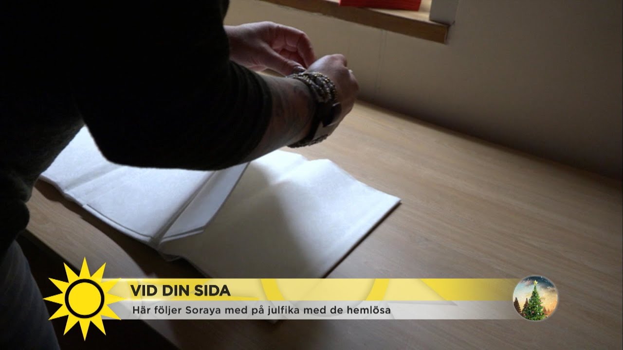 De bjuder hemlösa på hotell på julafton: ”Det blir Kalle Anka, pepparkakor och… - Nyhetsmorgon (TV4)