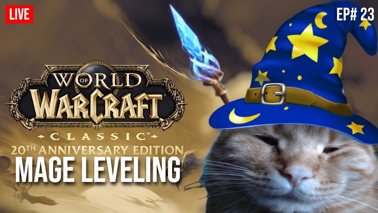 World of Warcraft Classic Anniversary | Spineshatter EU | Mage Leveling