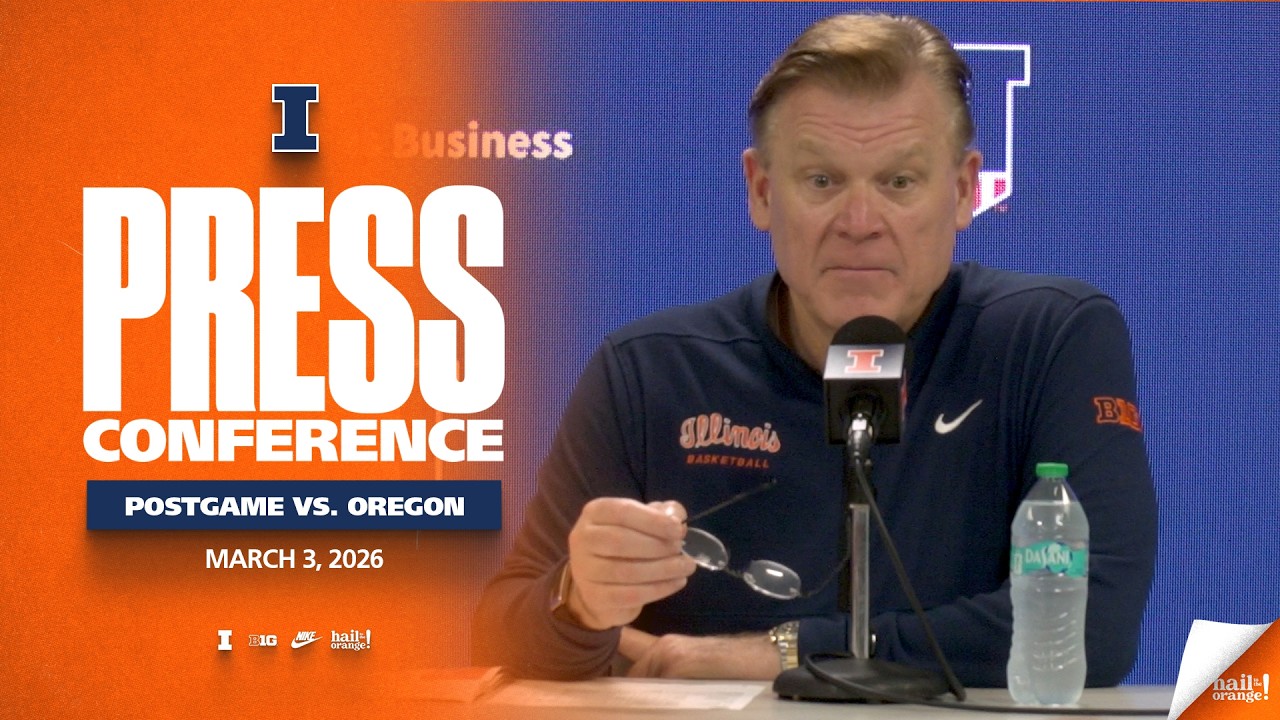Illinois Men's Basketball | Postgame Press Conference vs. Oregon 3/3/26