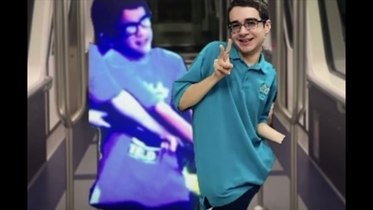 Sebastian And Ian Ride The Pittsburgh Airport Transit Train At Pittsburgh International Airport PIT 