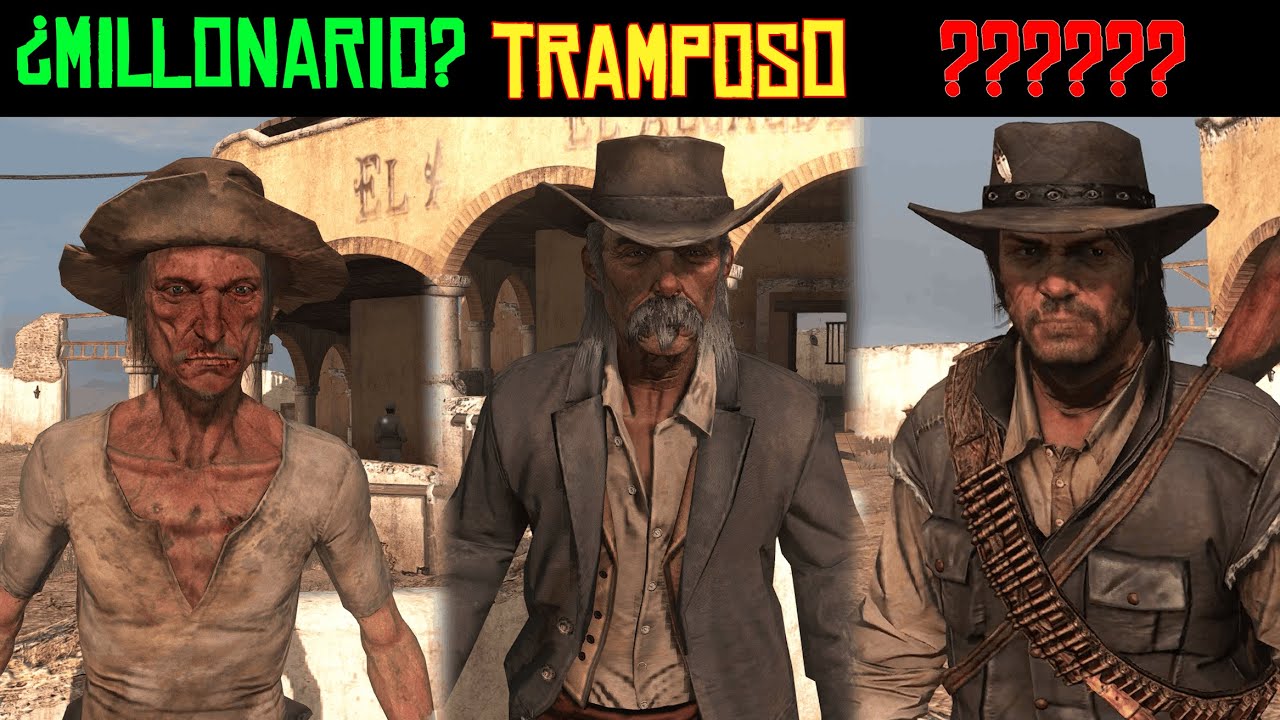 Una Curiosidad de Cada Personaje - Red Dead Redemption 1  [4K]