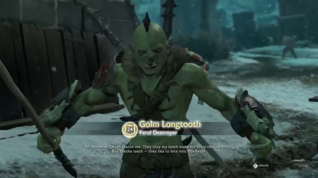 #1 Middle Earth - Shadow of War : Creepy and Funny Uruk Speeches