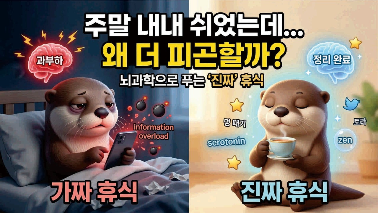 당신의 뇌는 단 1분도 쉬지 못했다 : 뇌과학이 증명한 '진짜 휴식'의 기술