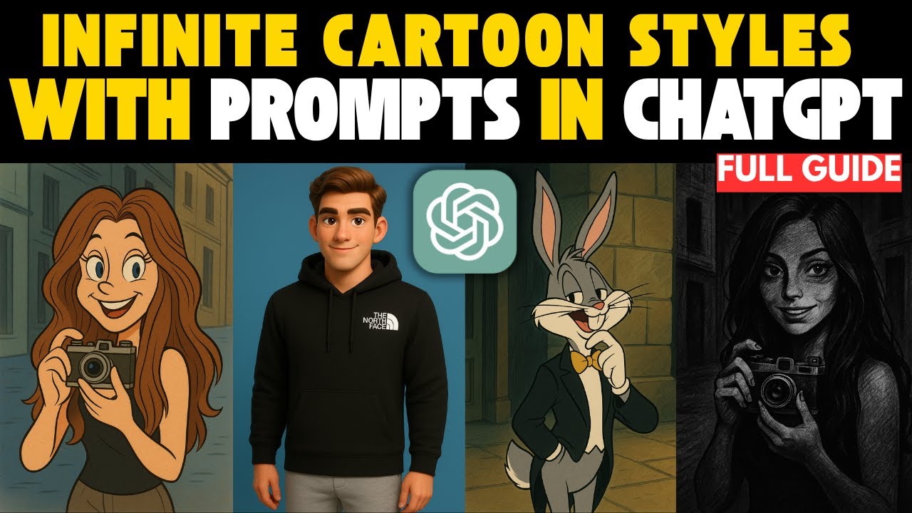 TRY THIS UNBELIEVABLE Cartoon Effects Hack with ChatGPT (Infinite Styles!)