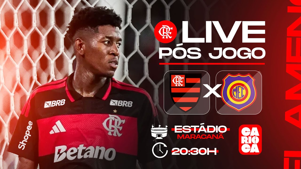 Pós-jogo de Flamengo x Madureira pelo Campeonato Carioca