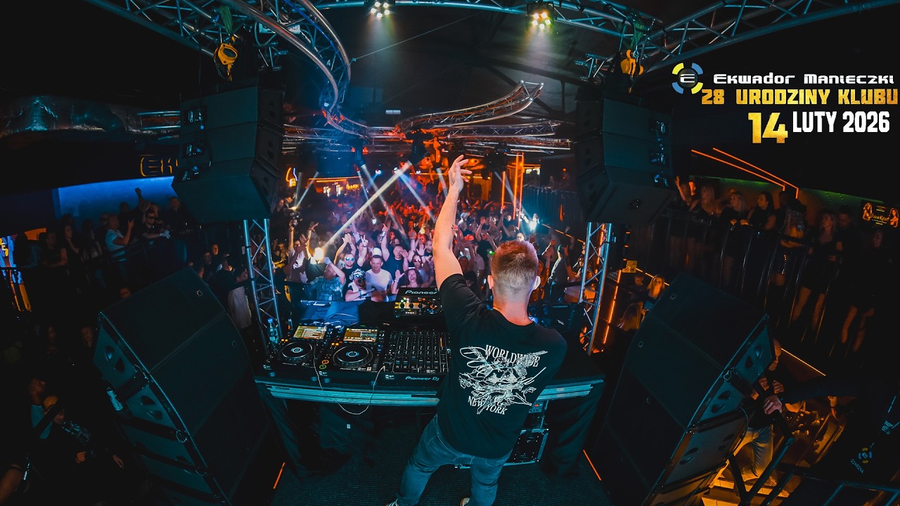 ROOBS live at 28 URODZINY - EKWADOR CLUB MANIECZKI with Joris Voorn (14.02.2026)