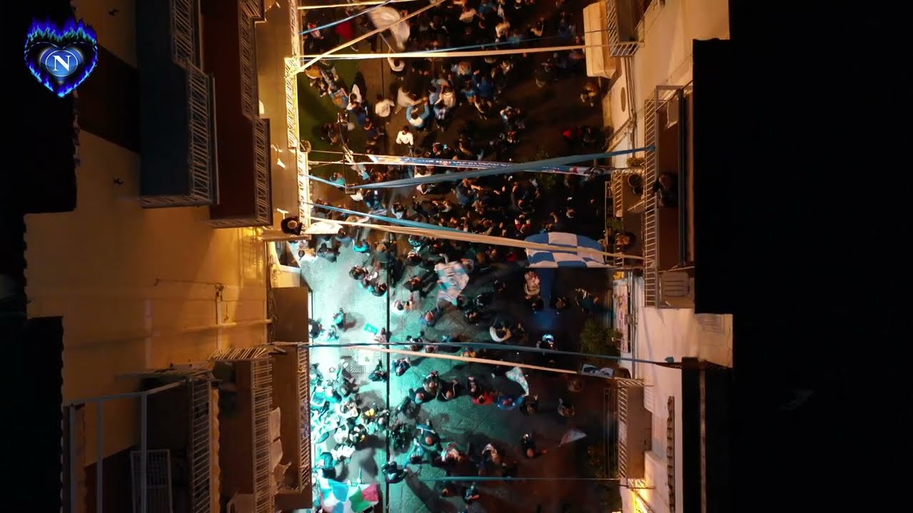 Festa del Napoli Campione d'Italia a Bacoli esplode la festa