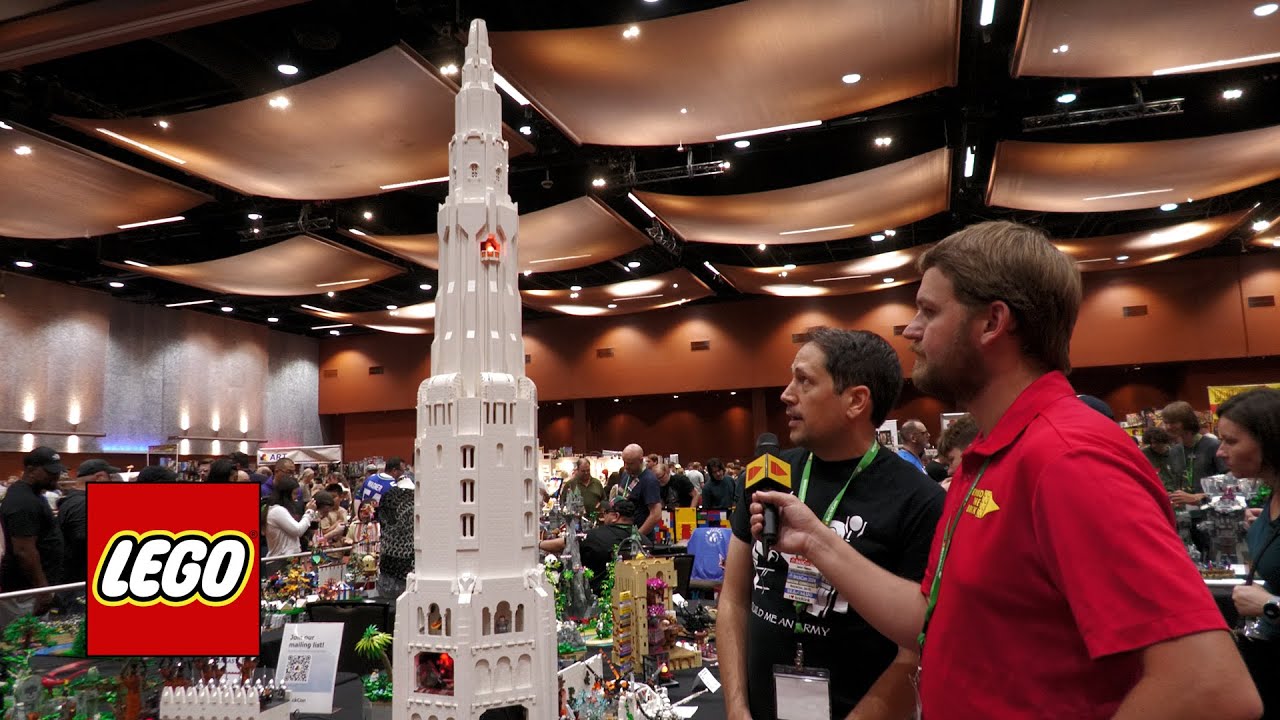 Огромная башня Эктелиона из &laquo;Властелина колец&raquo; LEGO