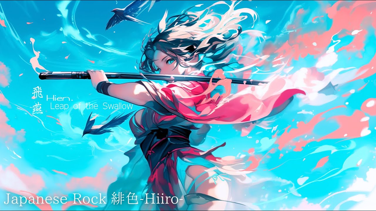 飛燕 -Hien-｜Leap of the Swallow 空を駆けろ、燕のように。【和風ロック】 【Japanese Rock 緋色 -Hiiro-】