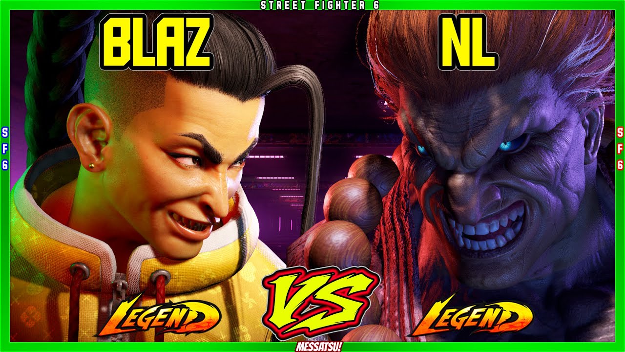 SF6 Blaz (Jamie) VS NL (Akuma)💥Messatsu!💥スト6💥Street fighter 6