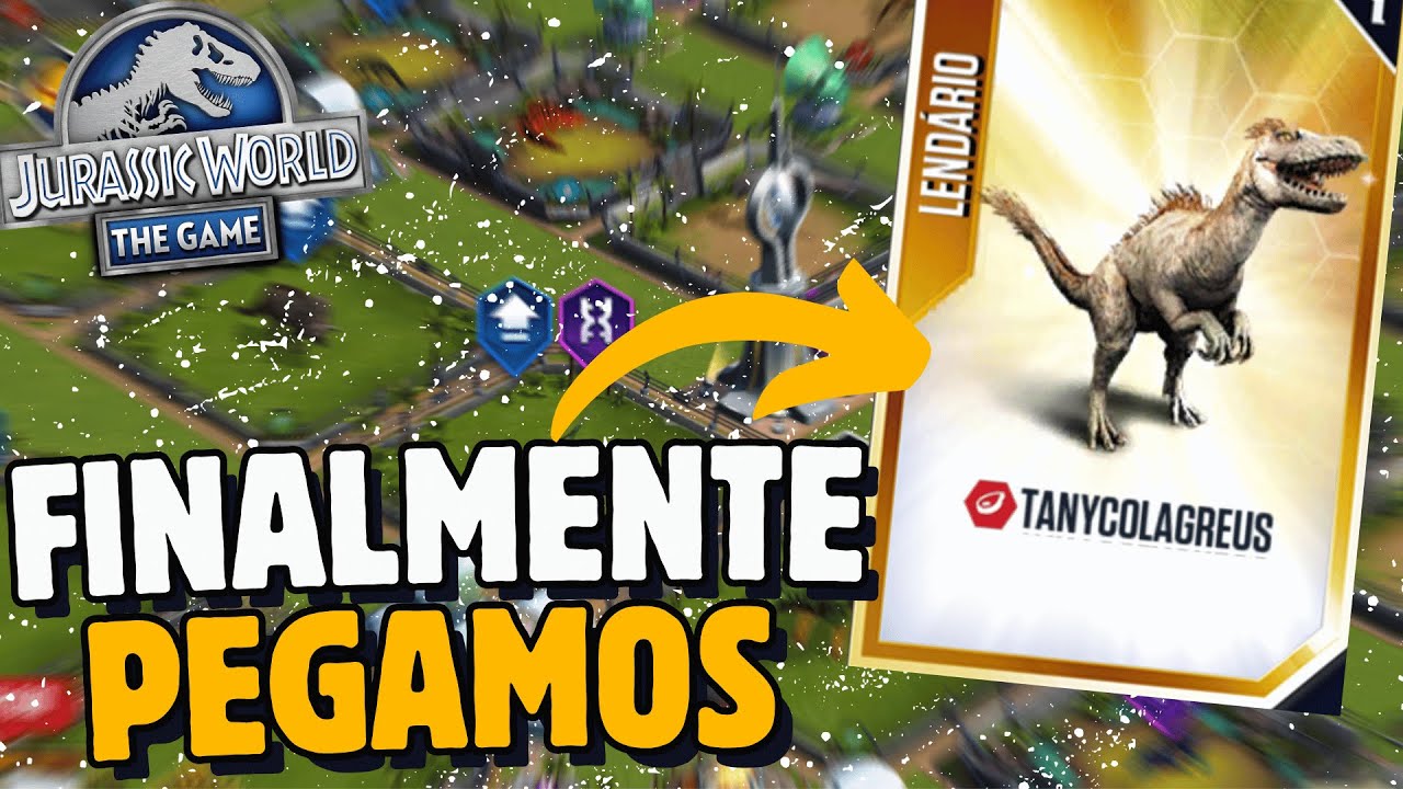 PEGUEI UM DOS DINOS MAIS LEGAIS DE TODOS E CORRIDA CONTRA O TEMPO!!! .Jurassic World