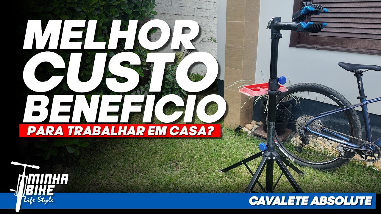 SUPORTE DE MANUTENÇÃO DE BIKE ABSOLUTE | VALE A PENA? REVIEW APÓS 5 ANOS DE USO