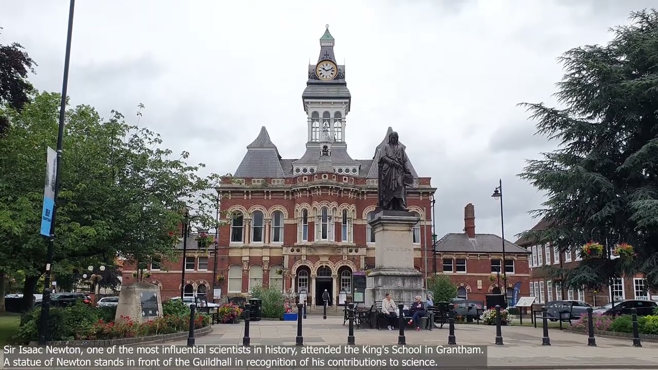 Walking Through History in Grantham, Lincolnshire - England