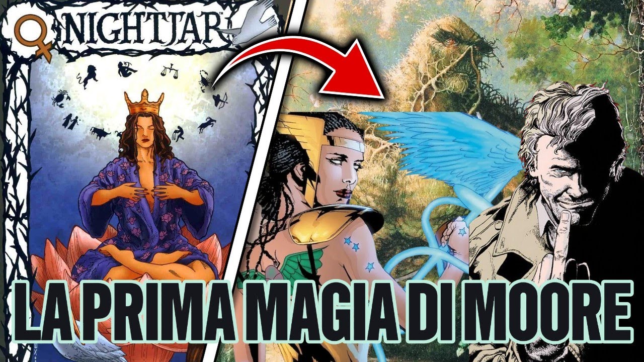 Il FUMETTO che ANTICIPA SWAMP THING, CONSTANTINE, PROMETHEA e la VERTIGO: NIGHTJAR di Moore e Talbot