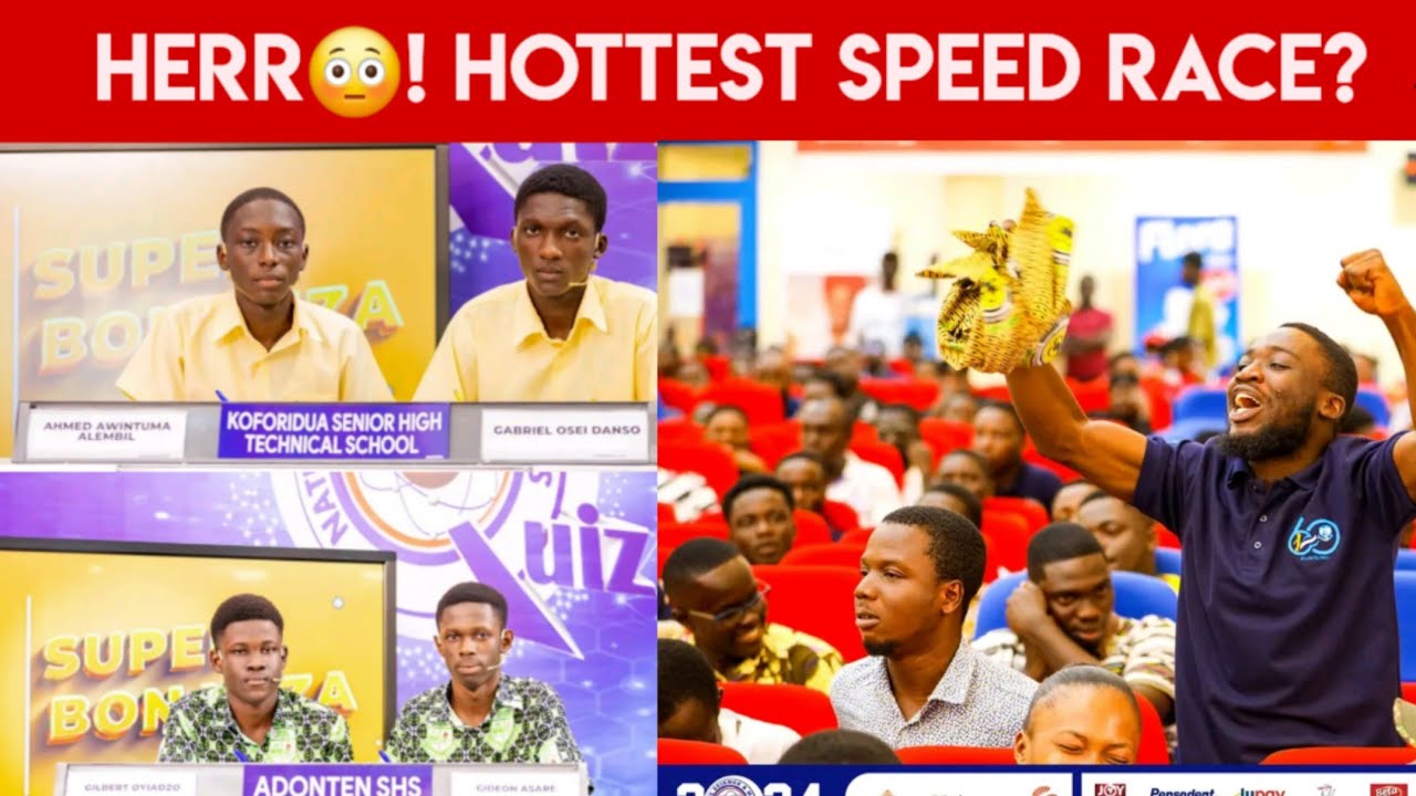 Herrh😳🔥, What An Electrifying SPEED RACE By Koforidua SHTS!! Ft Adonten SHS, GHANASS | #NSMQ2024