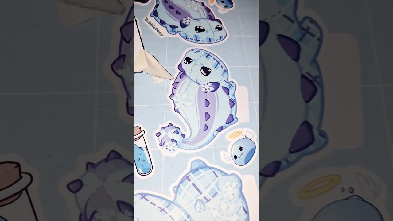 Sticker befreien, immer zufriedenstellend, nicht ò.ó 