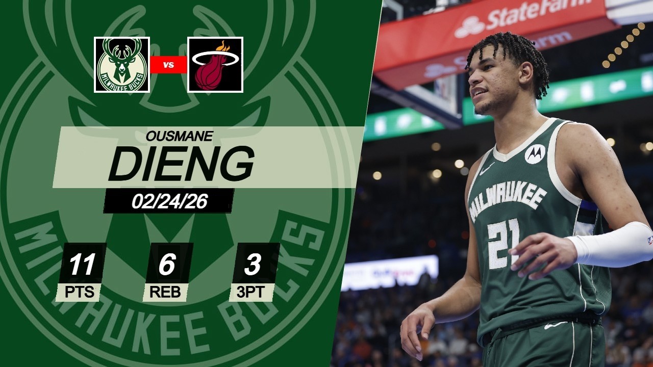 Ousmane Dieng DOES IT AGAIN | 11 Points & 6 Rebounds vs Heat