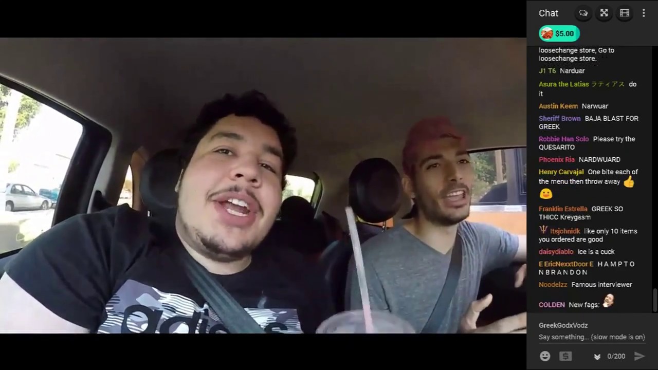 GREEKGODX FIRST TIME AT TACO BELL FOOD REVIEW (ONE OF EVERYTHING)