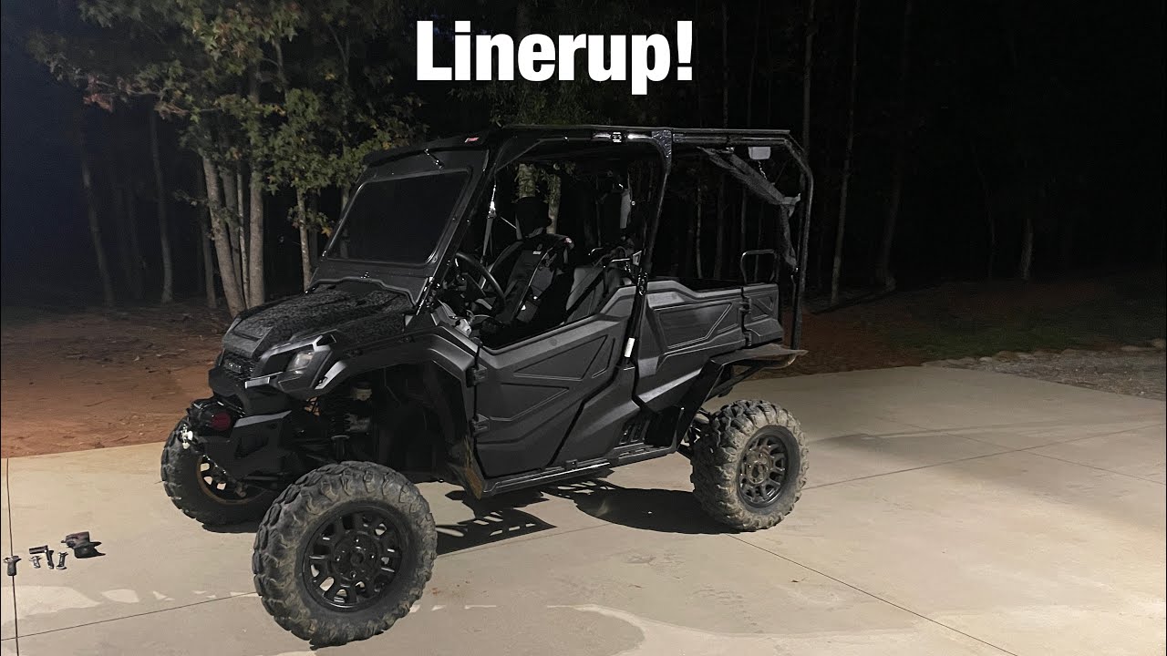 Honda Pioneer 1000-5 Alignment TTC 6