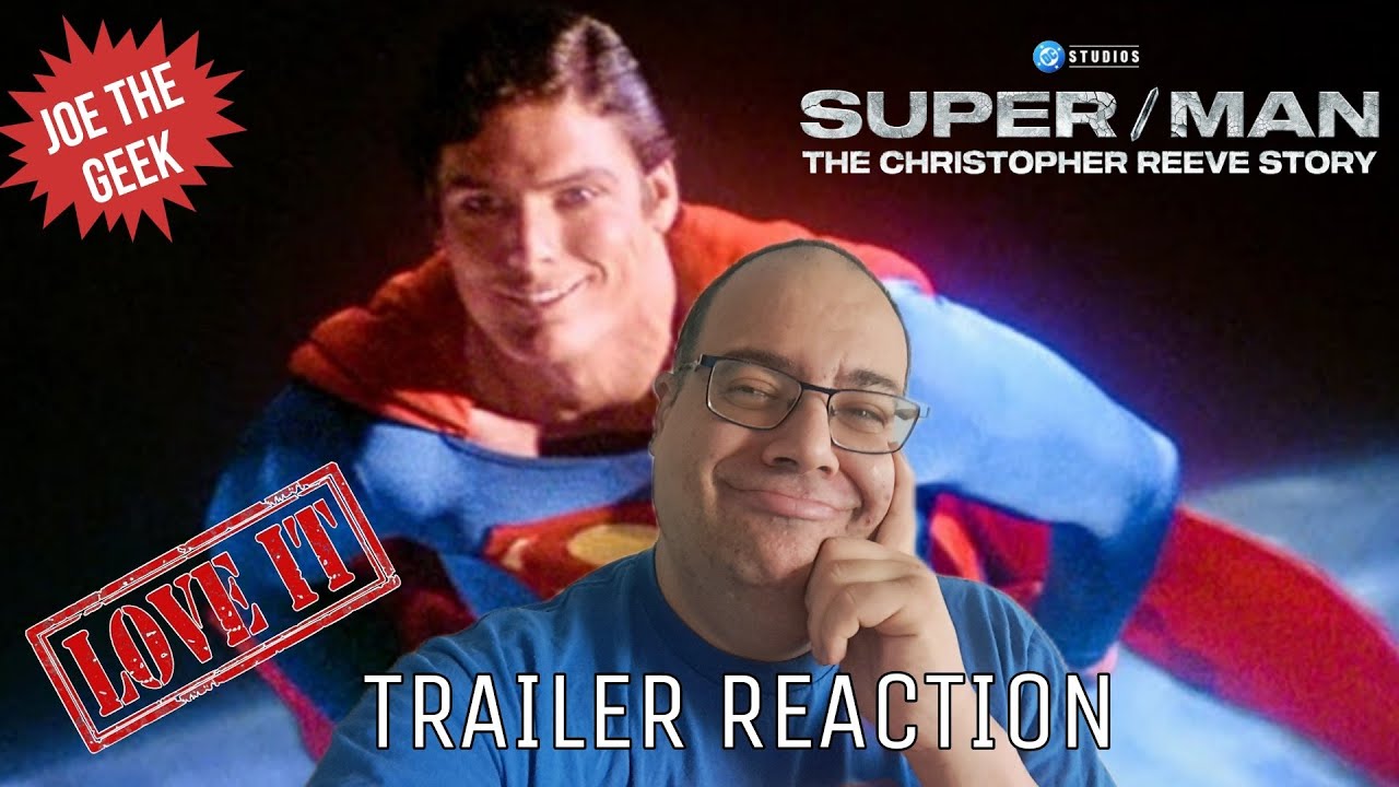 SUPER/MAN: THE CHRISTOPHER REEVE STORY | DC STUDIOS DOCUMENTARY | OFFICIAL TRAILER REACTION