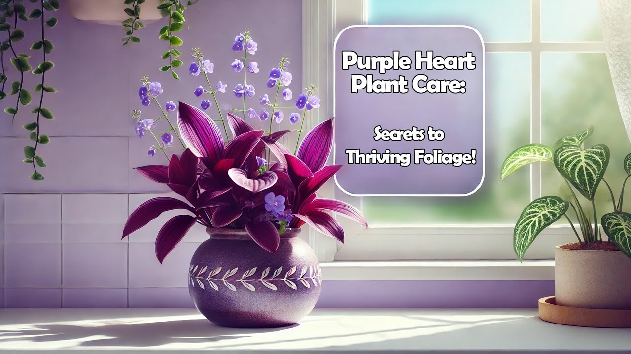 Purple Heart Plant: Tips for Growing this beauty! 🌿💜