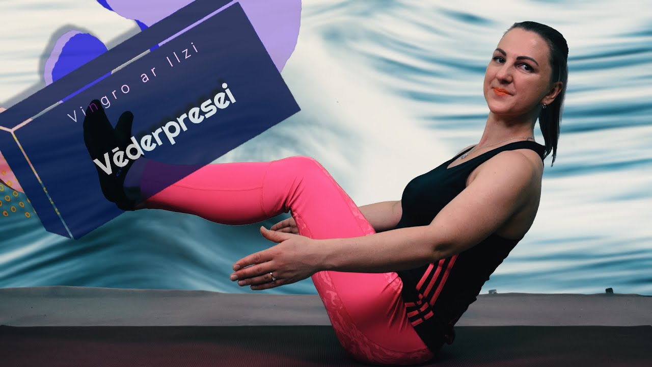 🤸🏻‍♀️ Vingro ar Ilzi - Vēderpresei. 👩🏻‍⚕️ Ārstnieciskā vingrošana kopā ar fizioterapeitu.