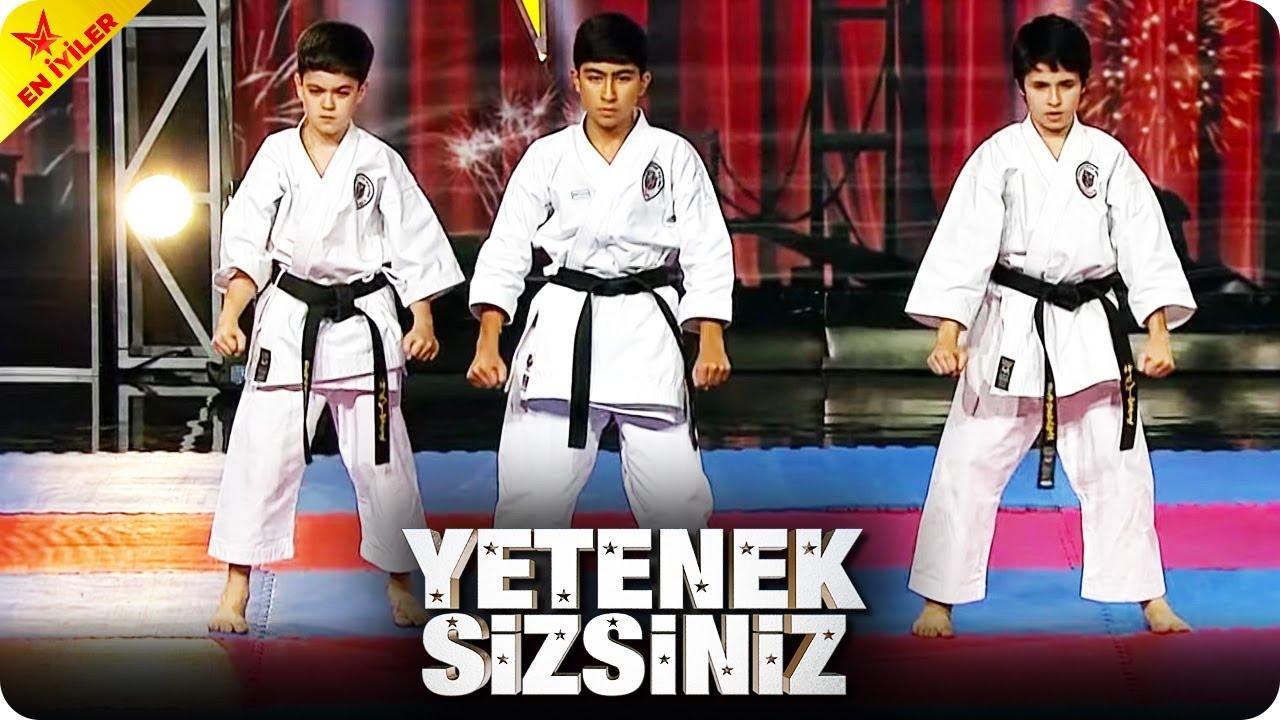 Miniklerden Siyah Kuşak Karete Gösterisi | Yetenek Sizsiniz Türkiye
