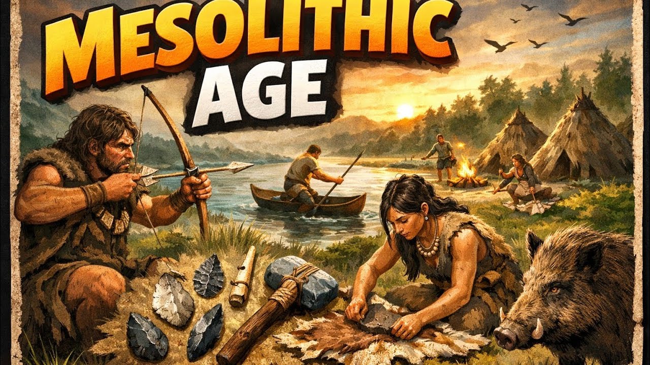  Ancient history upsc exam stone age , mesolithic age #upsc #history #contentcreator #lbsnaa  