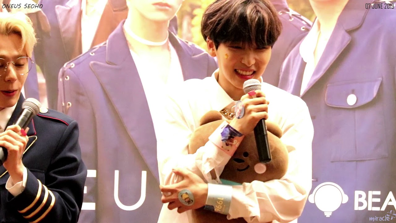 Oneus (원어스)- Seoho(서호) 직캠@190607 팬싸