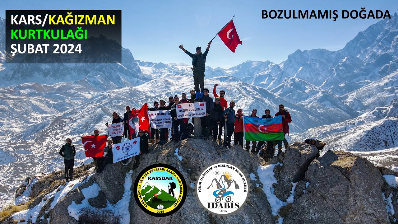 Kars Kağızman Kurtkulak Dağı Iğdır, Kağızman ve Karslı dağcılarla
