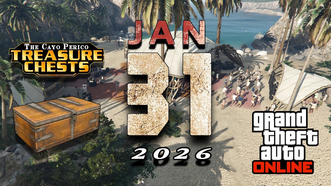 Cayo Treasure Chest Locations [January 31st] GTA Online 2026!!!