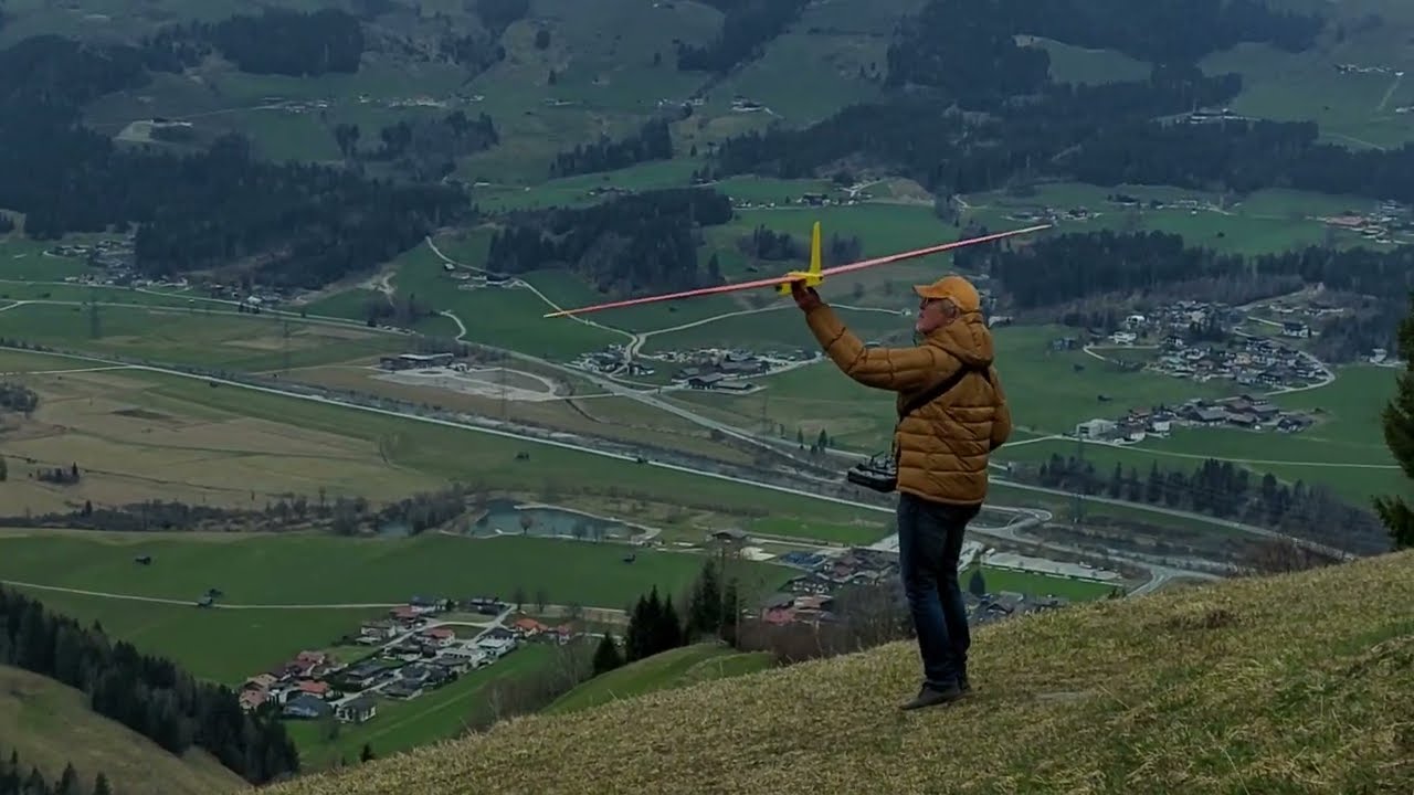 Schweissgut Puma beim Berghof #modellflug #hangflug #hangglider #rcglider #rcplane