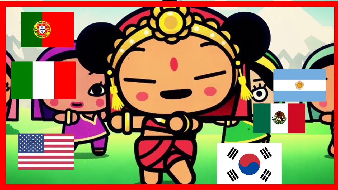 pucca dulce amor en diferentes idiomas 2