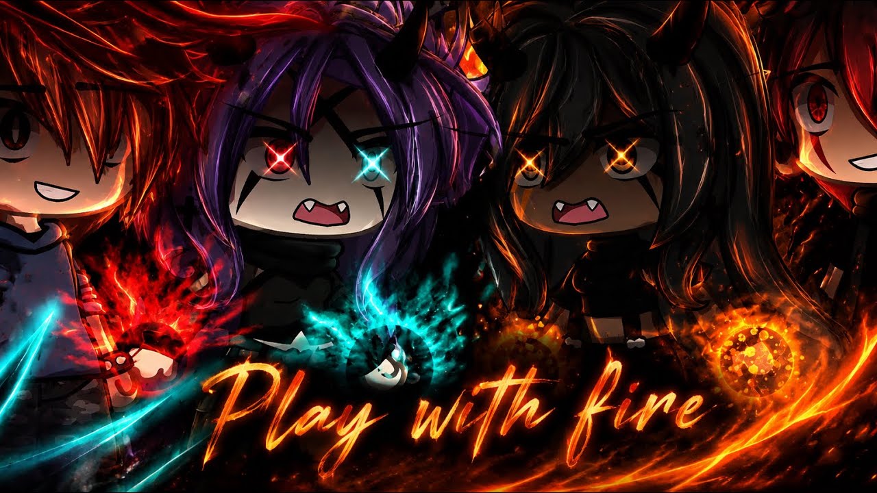 Play with fire || Gacha life music video || by: ×• Adley •× ||