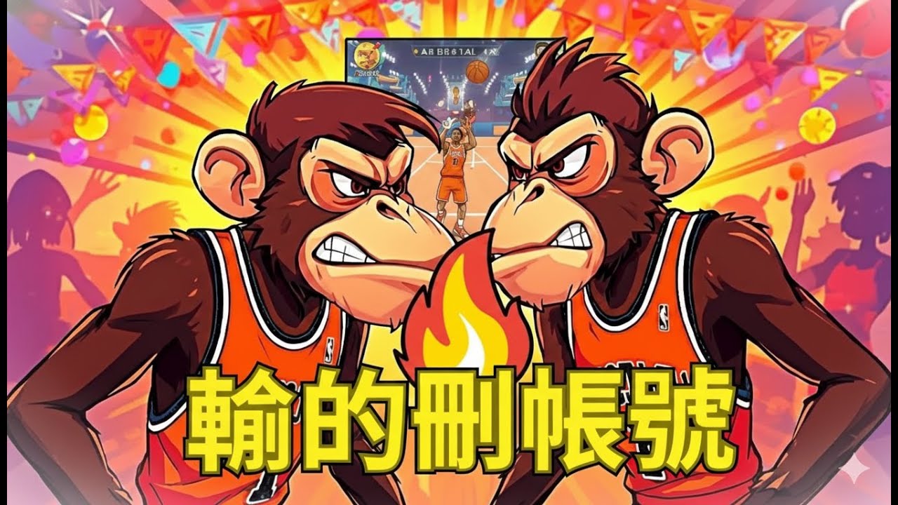 [全明星街球派對] 159顆星遇到這種猴子🐒？「輸的刪帳號」居然是真的！🤯 [大型破防] #全明星街球派對