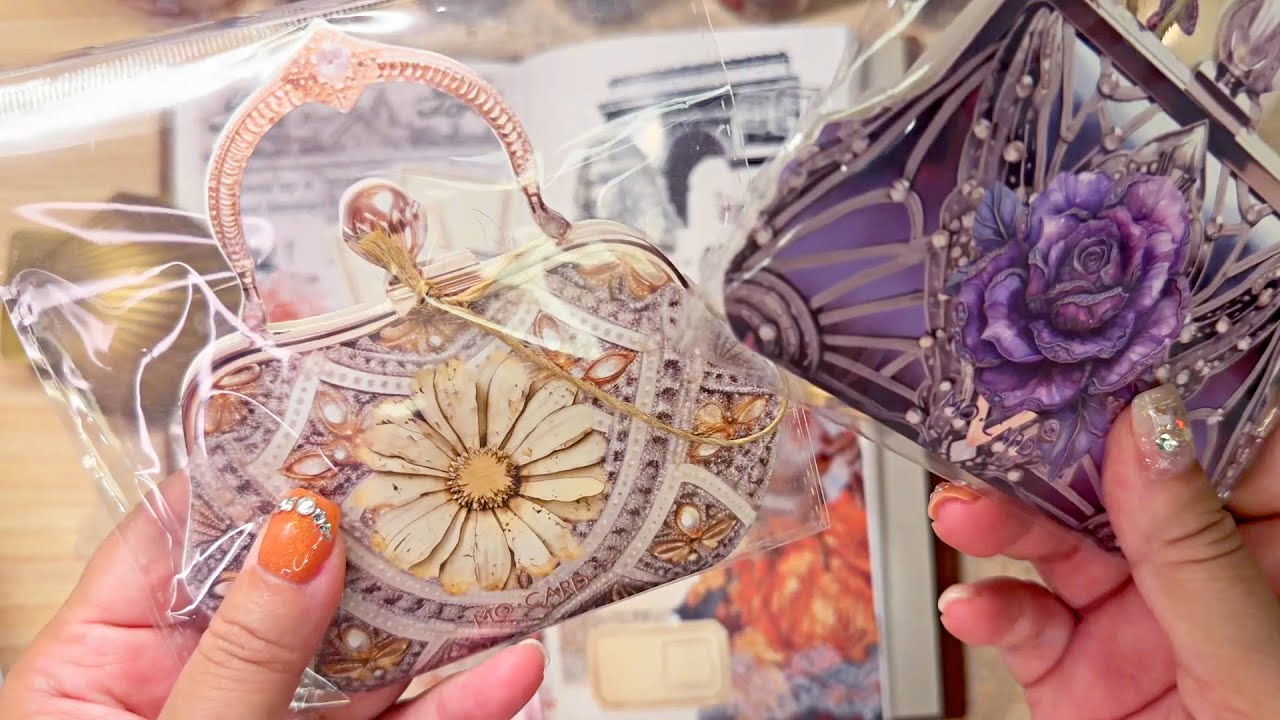 Unboxing the 'WT' tapes and collage them as my journal with me~Part 2
