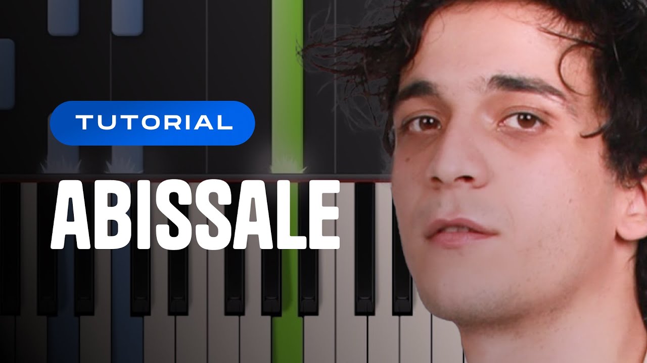 [TUTORIAL] Tananai | ABISSALE // Piano Tutorial con Synthesia