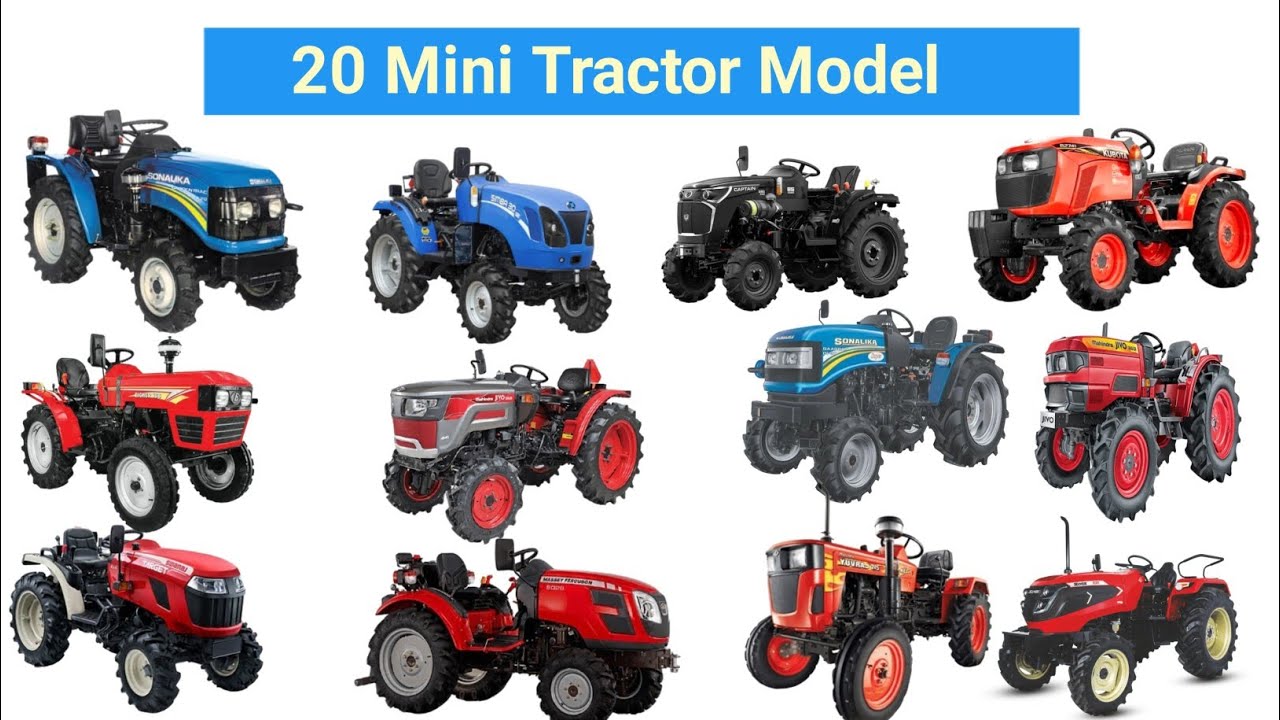 20 Mini Tractor Model In India | Vaigyanik Shodh 