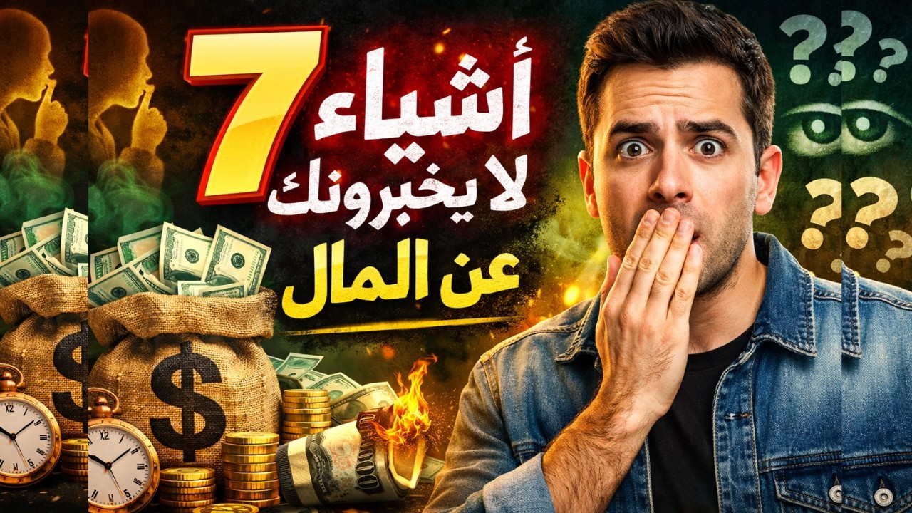 7 أشياء لا يخبرونك عنها عن المال 😱
