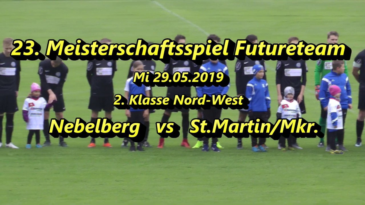 Future-Team - Nebelberg vs St.Martin/Mkr. - 2. Klasse Nord-West
