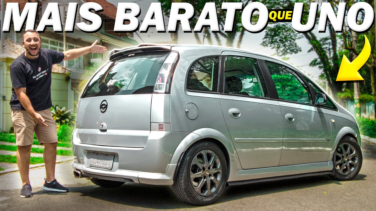 UM CARRO BARATO em MANTER e EXCELENTE PARA FAMILIA😱 Chevrolet Meriva CD