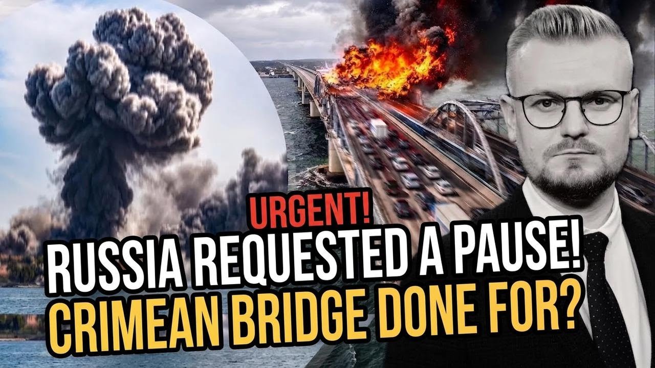 It's Finally Happened: Crimean Bridge Attacked! Putin Pushes to Restart Talks