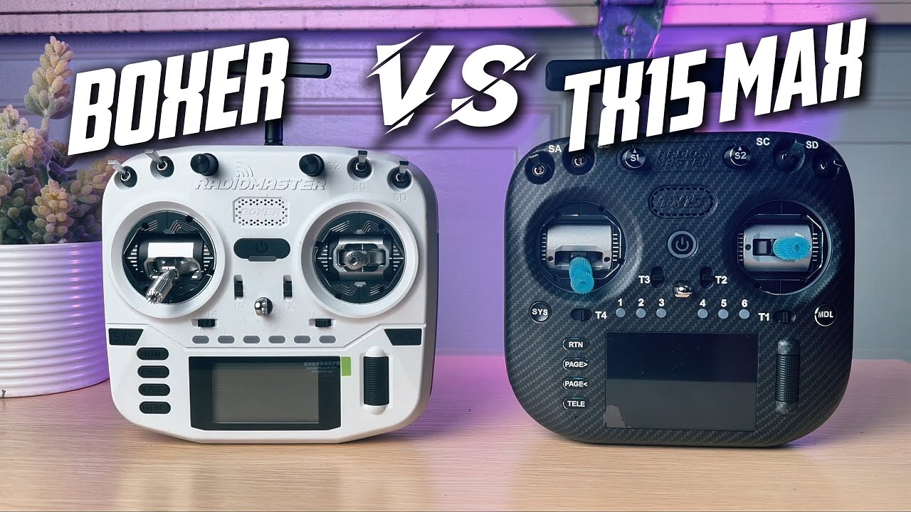 Boxer Crush vs TX15 Max for FPV Pilots (Full Comparison)