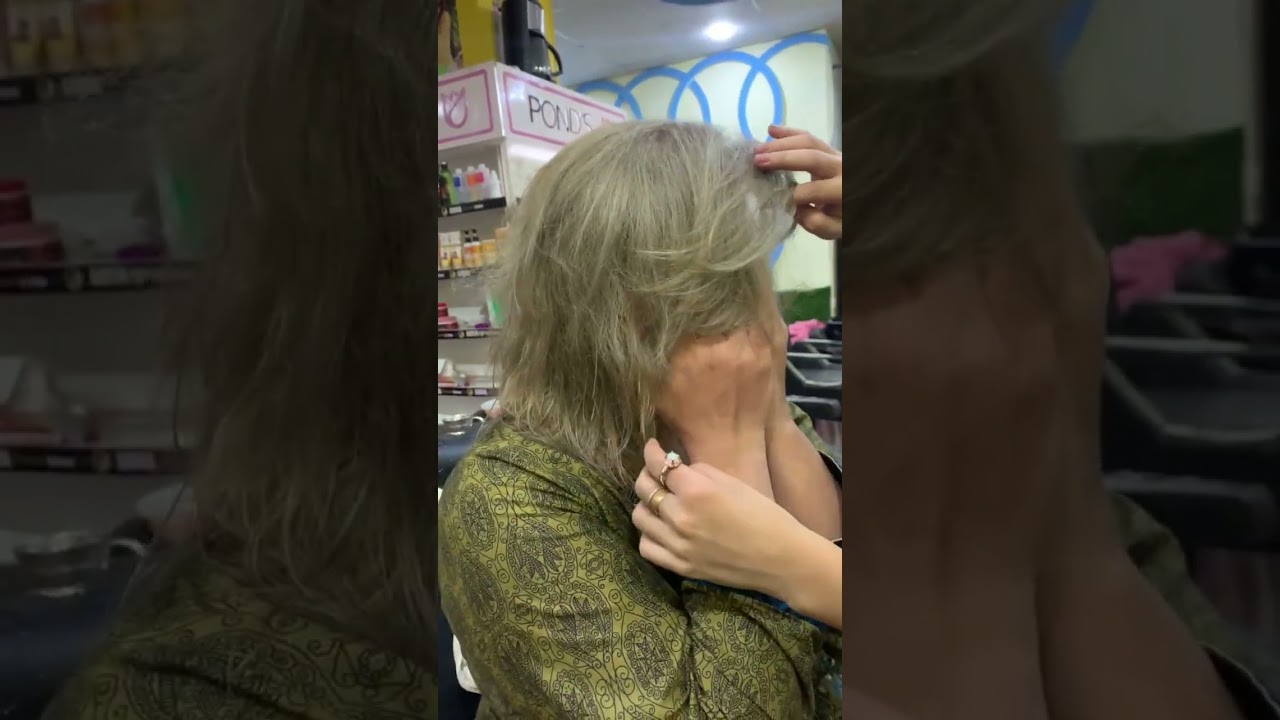 Ash Color at full Hair's #hairstyle #100k #viral #hair