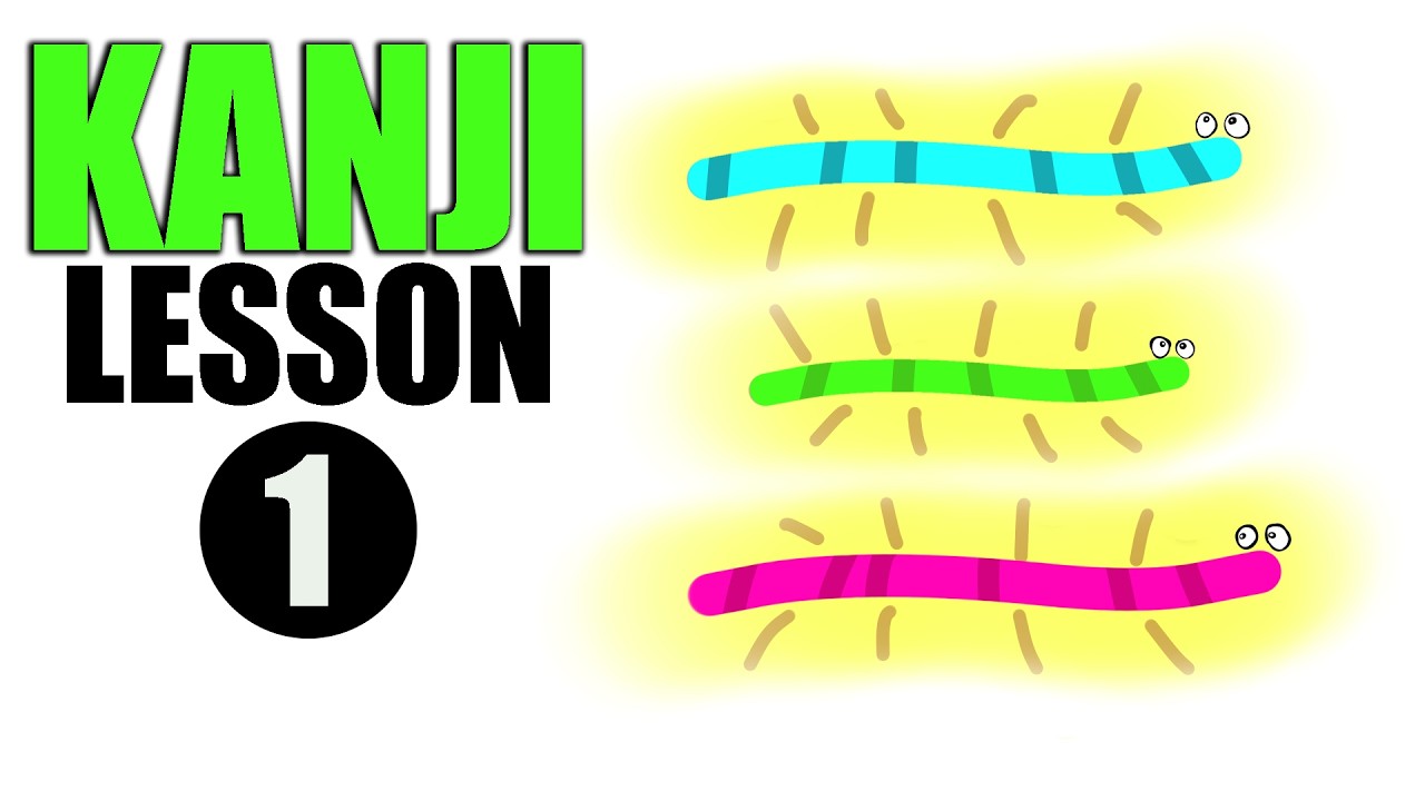 【N5】Japanese Kanji 一、二、三、口、四 Meanings and Writings