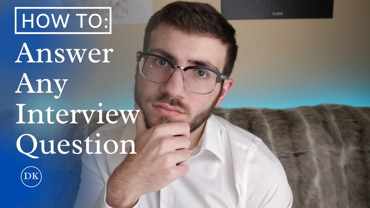 How to Answer Any MMI Question (Medical School Interviews)