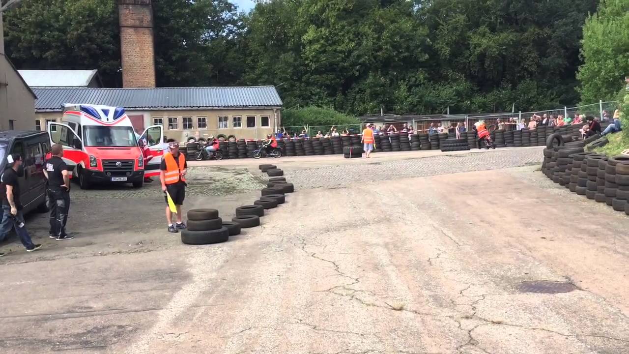 9. Mopedrennen in Hainichen 29.08.2015 SIMSON Offene Klasse Part 1